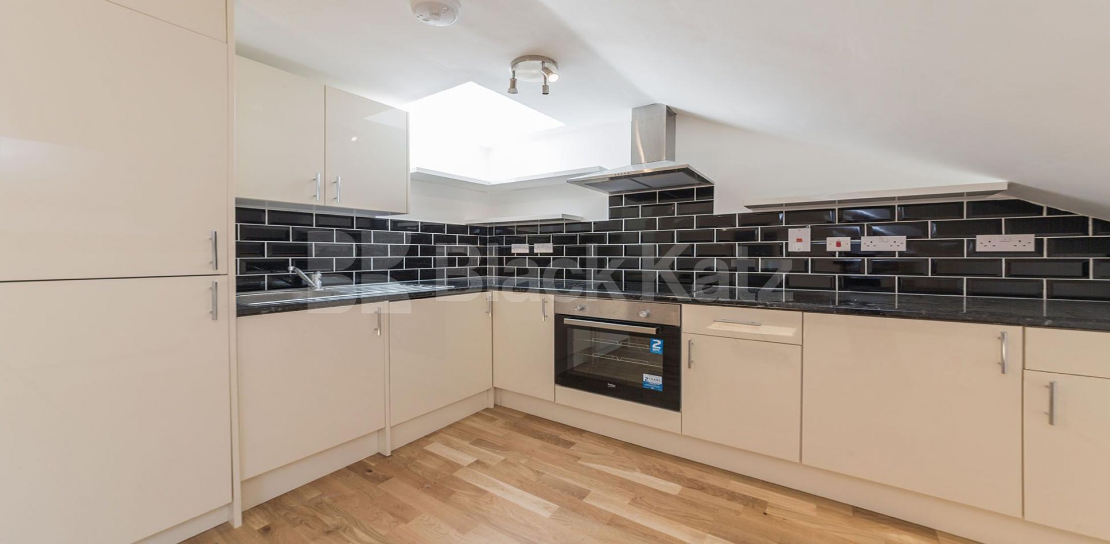 			New Instruction! Private roof terrace!, 2 Bedroom, 1 bath, 1 reception Flat			 Wetherill Road , Muswell Hill